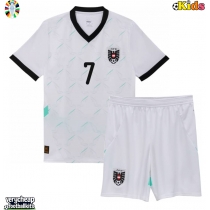 Austria Marko Arnautovic #7 Replica Away Minikit Euro 2024 Short Sleeve (+ pants)